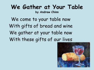 We Gather At Your Table (2)