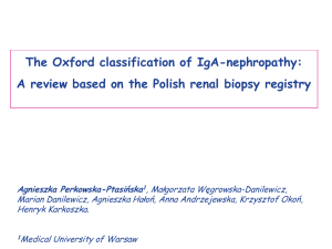 A review based on the Polish renal biopsy registry (PPT