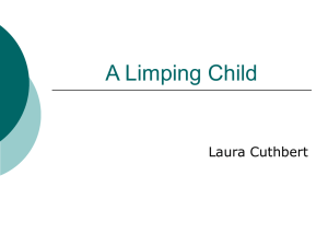 A Limping Child - Laura Cuthbert