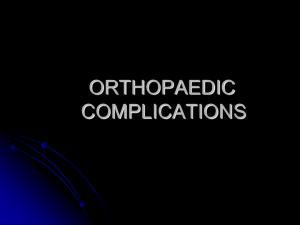 Complications - Jackson Orthopaedics Foundation
