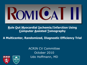 Project Update: ROMICAT II