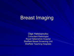 Breast Imaging - Anatomy and Techniques