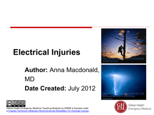 Electrical Injuries