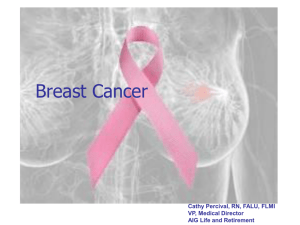 Cathy Percival- Breast Cancer