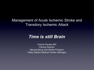 management-of-acute-ischemic-stroke-time-is-still-brain - TRAC-V