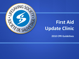 First Aid Update Clinic