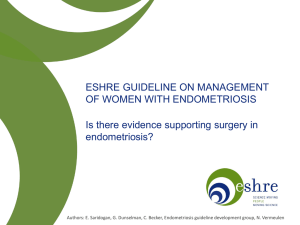 Is surgery effective for infertility associated with endometriosis?