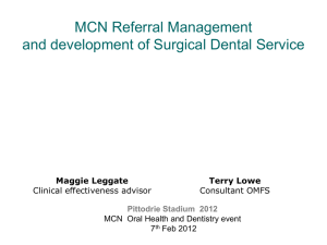MCN Referral Management and development of Surgical - HI-Net