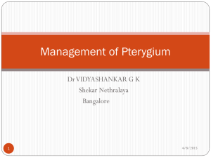 management of pterygium (2)