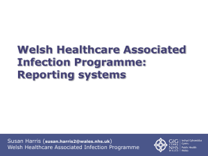 Sources of Data - Health in Wales