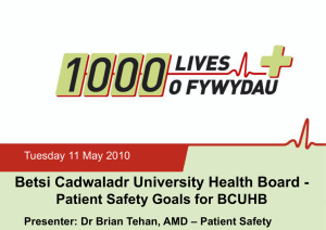 Betsi Cadwaladr University Health Board