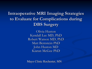 DBS-MRI air/blood study