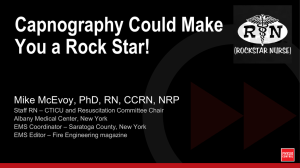 Capnography Could Make You a Rock Star!