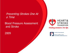 Blood Pressure - Heart and Stroke Foundation of Ontario