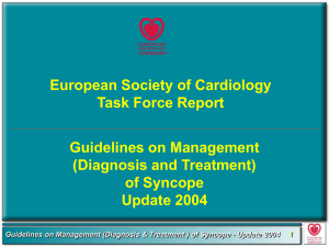 Guidelines on Management (Diagnosis & Treatment ) of