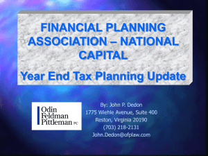 Financial planning assoc