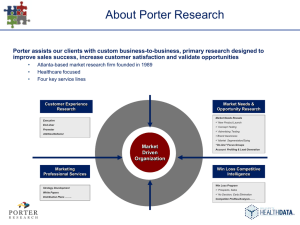 here - Porter Research