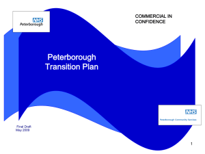 Our Transition Plan