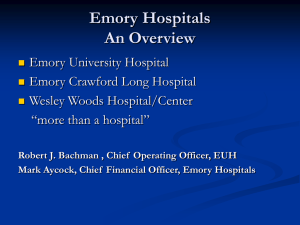 Emory Hospitals - Emory University