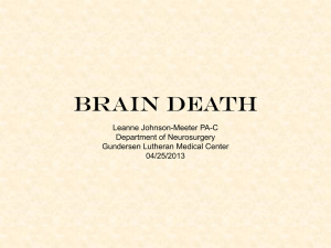 The Difference Between Brain Death and Cardiac Death