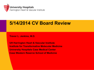 Trevor L. Jenkins, MD UH Harrington Heart & Vascular Institute