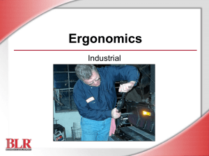 Industrial Ergonomics