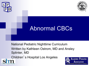 Abnormal CBC (1)