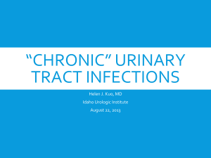 Recurrent Urinary Tract Infections