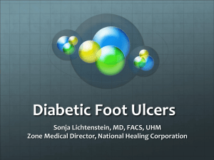 Diabetic Foot Ulcers - Scioto County Medical Society