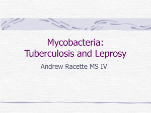 Tuberculosis and Leprosy