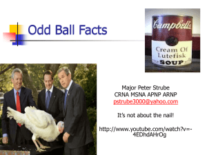Odd Ball Facts