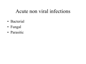 Bacterial Infections of the CNS