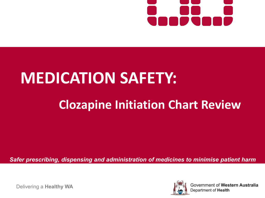 Clozapine Dosage And Titration Chart