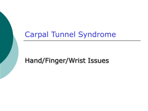 2-Carpal Tunnel Syndrome