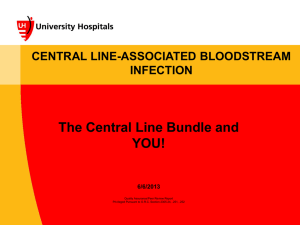 Central Line-Associated Blood Stream Infection