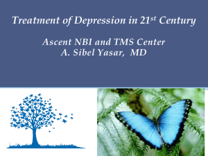 Depression and TMS - Nevada State Board of Nursing