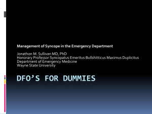 DFO`logy for dummies