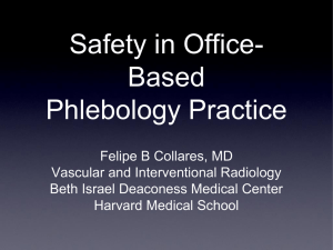 Safety in Office-Based Phlebology Practice