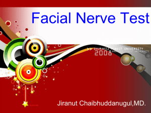 Facial Nerve Test