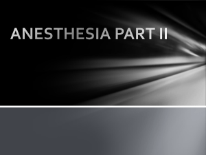 ANESTHESIA_II