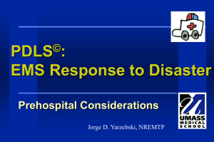 Lecture 5 EMS Response