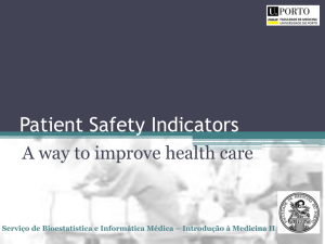 Patient Safety Indicators: A way to Improve Healthcare