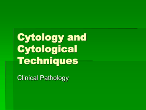 Cytology and Cytological Techniques - Yola