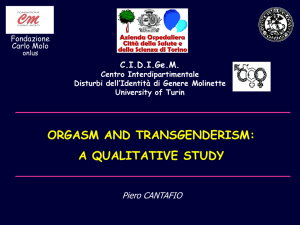 Orgasmic» satisfaction - Fondazione Carlo Molo