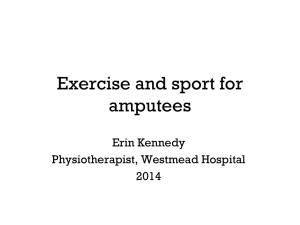 Exercise and Sport for Amputees