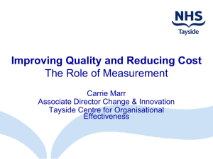 Improving Quality and Reducing Cost