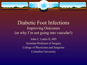 Diabetic foot ulcer