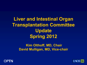 Spring 2012 Liver Committee Slides