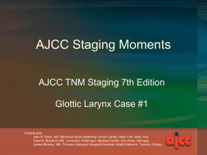 Staging Moments Head and Neck Case 1