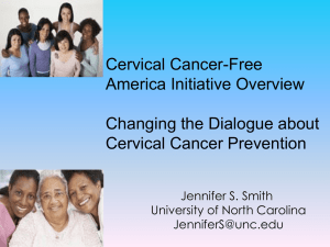 Cervicalcancerfree10252010 - Cervical Cancer Free Coalition